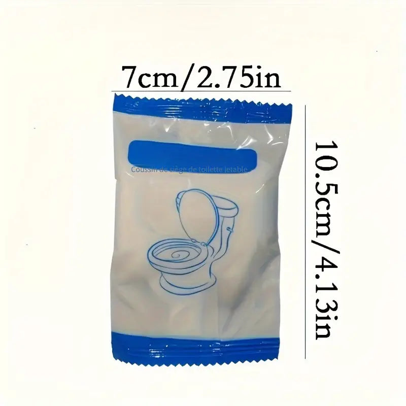 🌟 Lot de 10 Housses de Siège de Toilette Jetable – Voyagez en Toute Sécurité ! 🌟