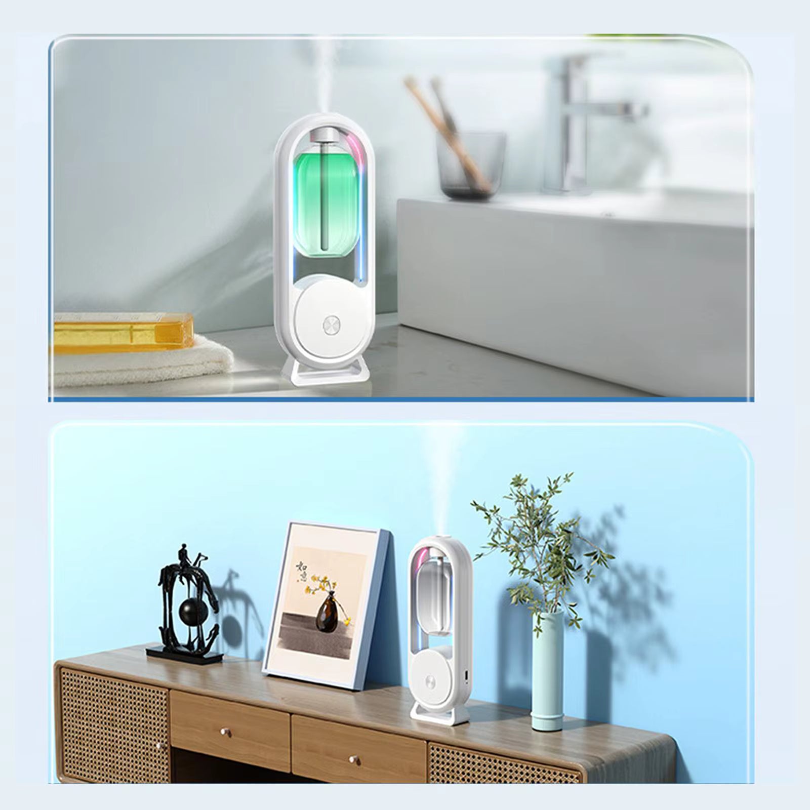 🌿 DIFFUSEUR DE PARFUM AUTOMATIQUE – MURAL & PORTABLE