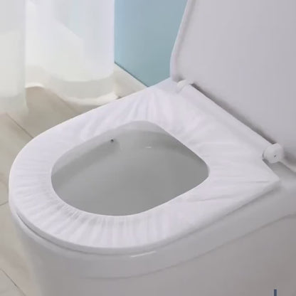 🌟 Lot de 10 Housses de Siège de Toilette Jetable – Voyagez en Toute Sécurité ! 🌟